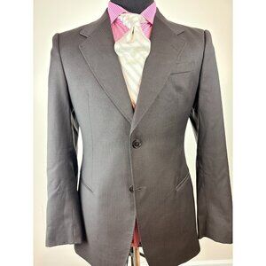 Emporio ARMANI Modern "Josh Line" 2-Btn Black ITALIAN Sport Jacket 40 R